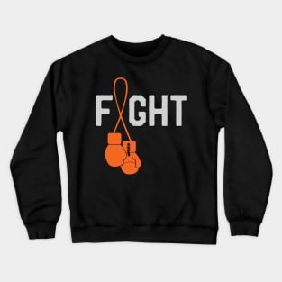 Leukemia Cancer Awareness Month Day Ribbon Survivor Fighter Crewneck Sweatshirt